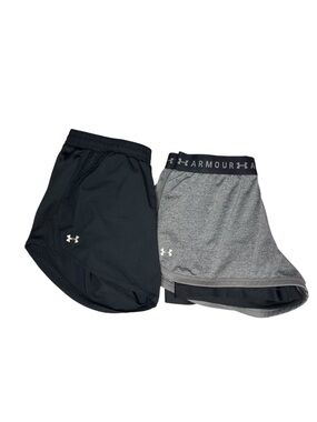 Lot of 2 Under Armour Active Shorts Womens Size Small